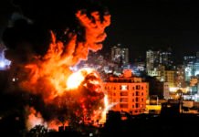 Israel bombardea en toda Gaza