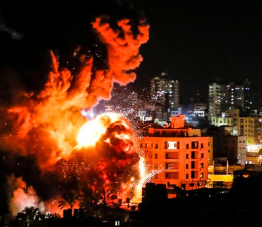 Israel bombardea en toda Gaza