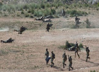 Un legionario muere de un disparo en unas maniobras en el campo de tiro de Agost