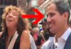 Juan Guaidó y Rosana cantando por las calles de Venezuela (VÍDEO)