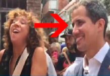 Juan Guaidó y Rosana cantando por las calles de Venezuela (VÍDEO)
