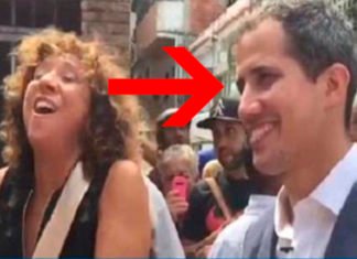 Juan Guaidó y Rosana cantando por las calles de Venezuela (VÍDEO)
