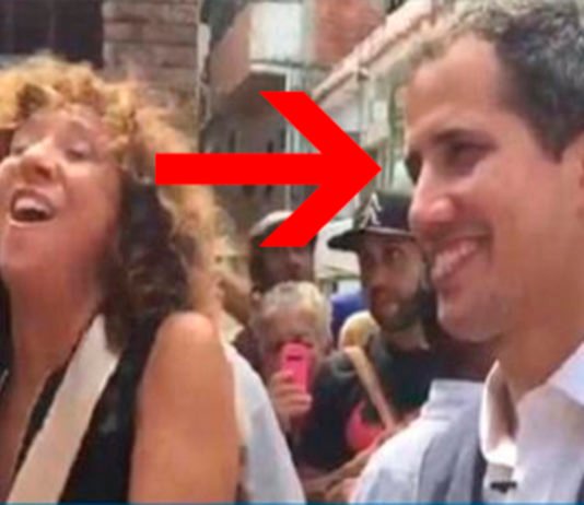 Juan Guaidó y Rosana cantando por las calles de Venezuela (VÍDEO)