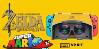 THE LEGEND OF ZELDA: BREATH OF THE WILD Y SUPER MARIO ODDYSEY TENDRÁ SOPORTE PARA NINTENDO LABO VR