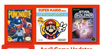 ANUNCIADO LOS JUEGOS DEL MES DE ABRIL DE NINTENDO SWITCH ONLINE