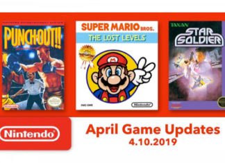 ANUNCIADO LOS JUEGOS DEL MES DE ABRIL DE NINTENDO SWITCH ONLINE
