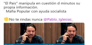 El País manipula la información, cuidado con este medio «Izquierdoso»