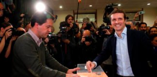 Casado, último candidato en acudir a las urnas: «es importante que todos votemos unidos»