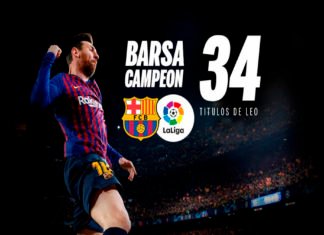La Liga es de Messi, ¡El Barça Campeón!