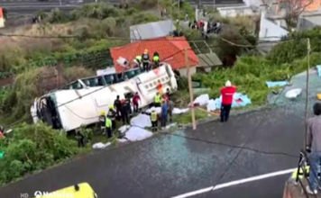 Al menos 28 muertos en el accidente de un bus turístico en Madeira