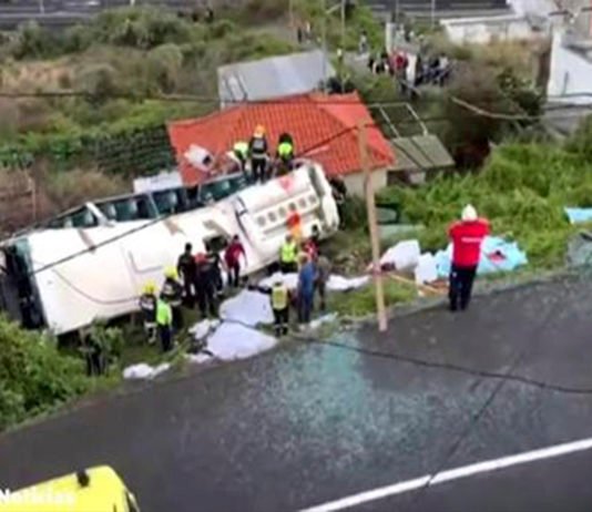 Al menos 28 muertos en el accidente de un bus turístico en Madeira
