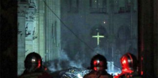 Primeras imágenes del interior de la catedral de Notre Dame totalmente quemada