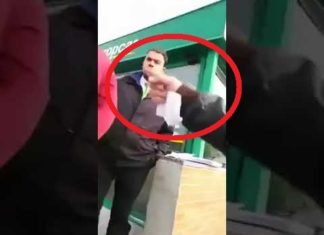 Willy Toledo insultando y amenazando de forma chulesca a dos Hombres