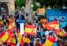 Pablo Casado abre la puerta a un Gobierno con Vox: “Lo que tenemos que hacer es sumar”