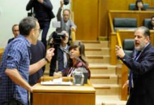 Bildu llama «nazis» y «franquistas» a policías y guardias civiles (VÍDEO)