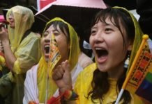 Taiwán legaliza el matrimonio homosexual en el primer histórico para Asia