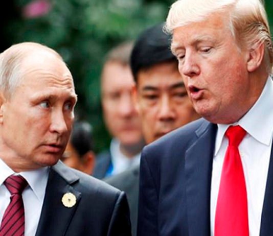Trump asegura que Putin «no está buscando involucrarse en Venezuela»