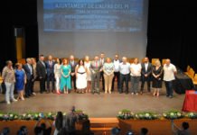 La presidenta del Partido Popular de l´Alfàs del Pi abandonó el Pleno de Constitución de la nueva Corporación llamando “cerdos” a parte del público asistente