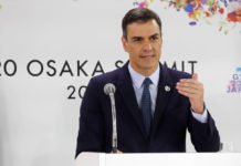 Pedro Sánchez, en el G-20: «España necesita un Gobierno en julio»