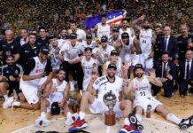 El Real Madrid logra su título número 35 de Liga en el baloncesto