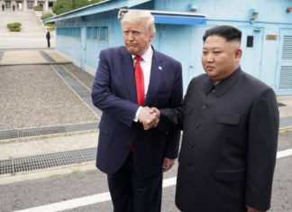 «Es un gran día para el mundo» Donald Trump celebra un histórico encuentro con Kim Jong Un en la frontera entre las dos Coreas