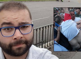 El bulto sospechoso que quiso defecar ante la comitiva de Ciudadanos en el Orgullo de Madrid fue candidato del PSOE hace cuatro años