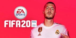 Eden Hazard nueva portada de Fifa 2020