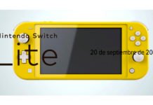 Nintendo Switch LITE es anunciada oficialmente