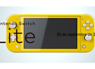 Nintendo Switch LITE es anunciada oficialmente
