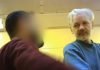 Julian Assange en la prisión de alta seguridad de Belmarsh, en el sudeste de Londres «La Guantánamo de Reino Unido»
