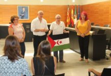 La nueva corporación municipal recibe a los niños saharahuis en el Ayuntamiento de San Vicente del Raspeig