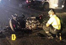 Fallece esta madrugada en un accidente de moto un joven en Benidorm