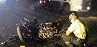 Fallece esta madrugada en un accidente de moto un joven en Benidorm
