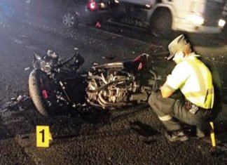 Fallece esta madrugada en un accidente de moto un joven en Benidorm