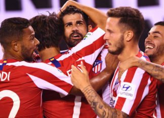 «Los rojiblancos arrollan a los de Zidane en el primer derbi en Estados Unidos» Real Madrid 3 – Atlético 7