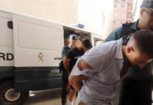 La jueza ha dictado; Prisión para dos de los cuatro detenidos por una violación a una chica alemana en Mallorca