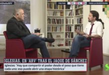 Pablo Iglesias presume de gran despacho en el Congreso de los Diputados en su teatrillo con el juego que se trae con Pedro Sánchez