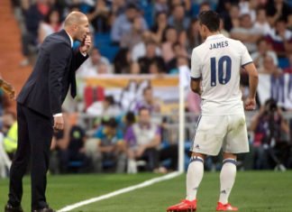 El Real Madrid no deja volar a James al Metropolitano madrileño