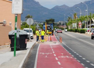 El escándalo de las bicicletas escasas para mucho carril bici también llega a Benidorm en plena temporada alta