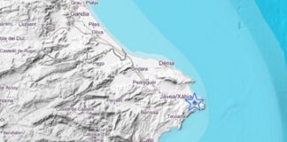 Un terremoto sacude la zona norte de Alicante con una intensidad de 2.8 grados en el Cabo de La Nao