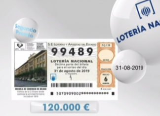 «Don Momo» reparte con el 99.489 el segundo premio de la Lotería Nacional del sábado íntegramente en Calpe