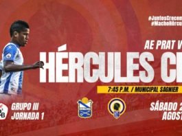 El Hércules de Alicante incia este sábado la Liga jugando en Barcelona frente al AE Prat