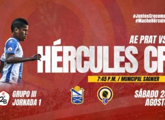 El Hércules de Alicante incia este sábado la Liga jugando en Barcelona frente al AE Prat