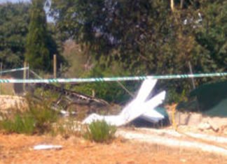 Siete muertos al chocar un helicóptero y una avioneta en Inca