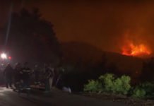 Grecia rinde homenaje a los bomberos españoles que ayudaron a sofocar esta semana el fuego en la isla de Evia