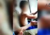 Una madre graba la escena de su hijo menor de edad al volante y lo sube a las redes sociales