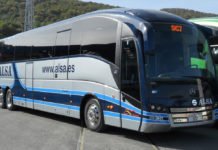 La Guardia Civil investiga al chófer de un autobús por conducción temeraria en Cartagena