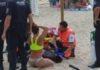 Un niño rescatado apunto de morir ahogado en la playa le dice al socorrista: «Pensaba que no me ibas a sacar porque soy negro»