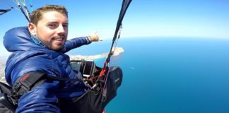 Muere Rubén un ‘youtuber’ tras saltar desde la cementera de San Vicente del Raspeig (Alicante) y no abrirse su paracaídas