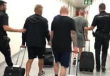 Han sido detenidos los cinco británicos buscados por delitos de desorden público a su llegada al Aeropuerto de El Altet